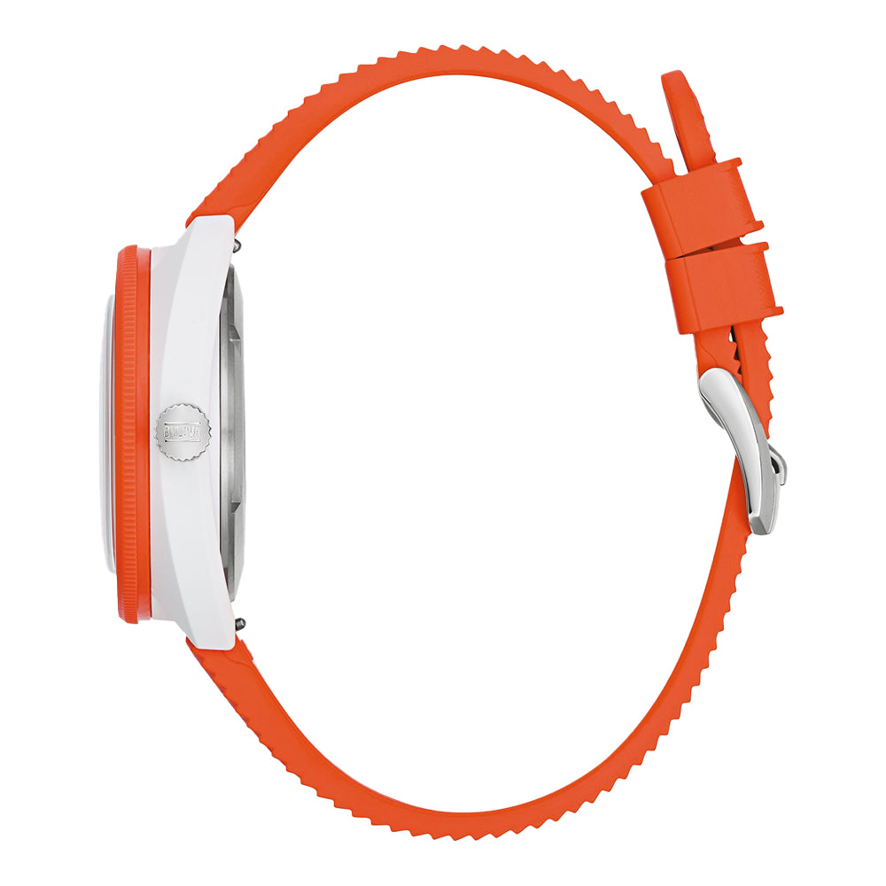 Snorkel Clownfish 41mm - White on Rubber Strap、mySite、botmansion