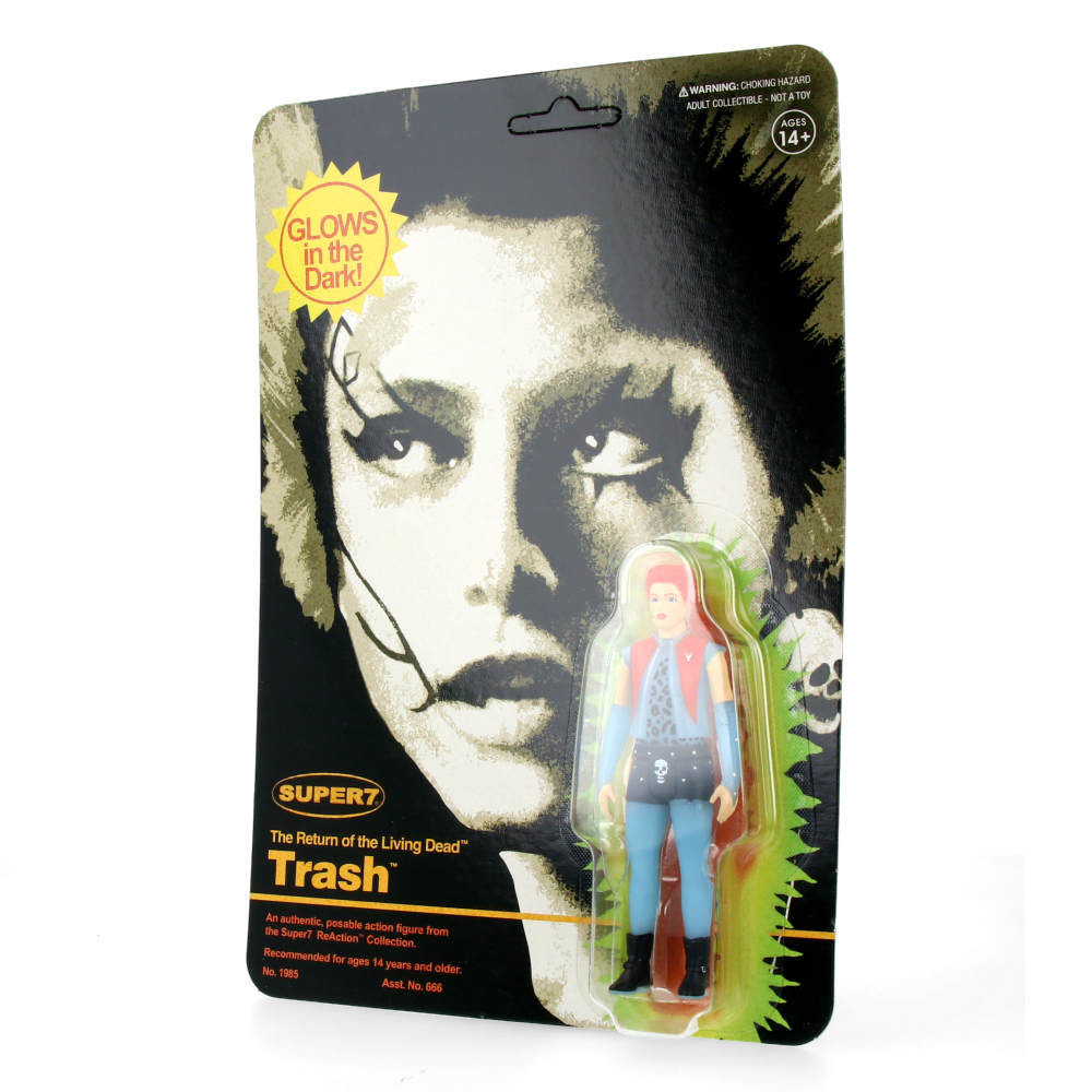  Return Of The Living Dead Reaction Figures Wave 4 - Trash (Monster Glow)、mySite、greenlandpopulation