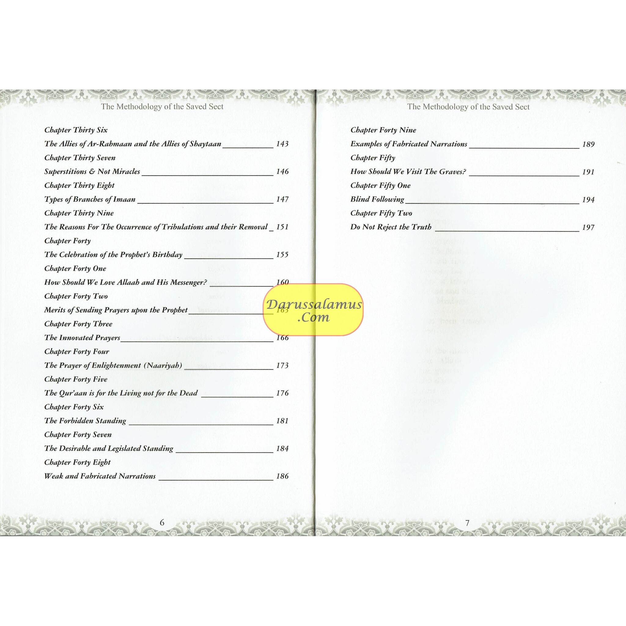 The Methodology of the Saved Sect By Sheikh Jameel Zaynoo、mySite、topwebapps