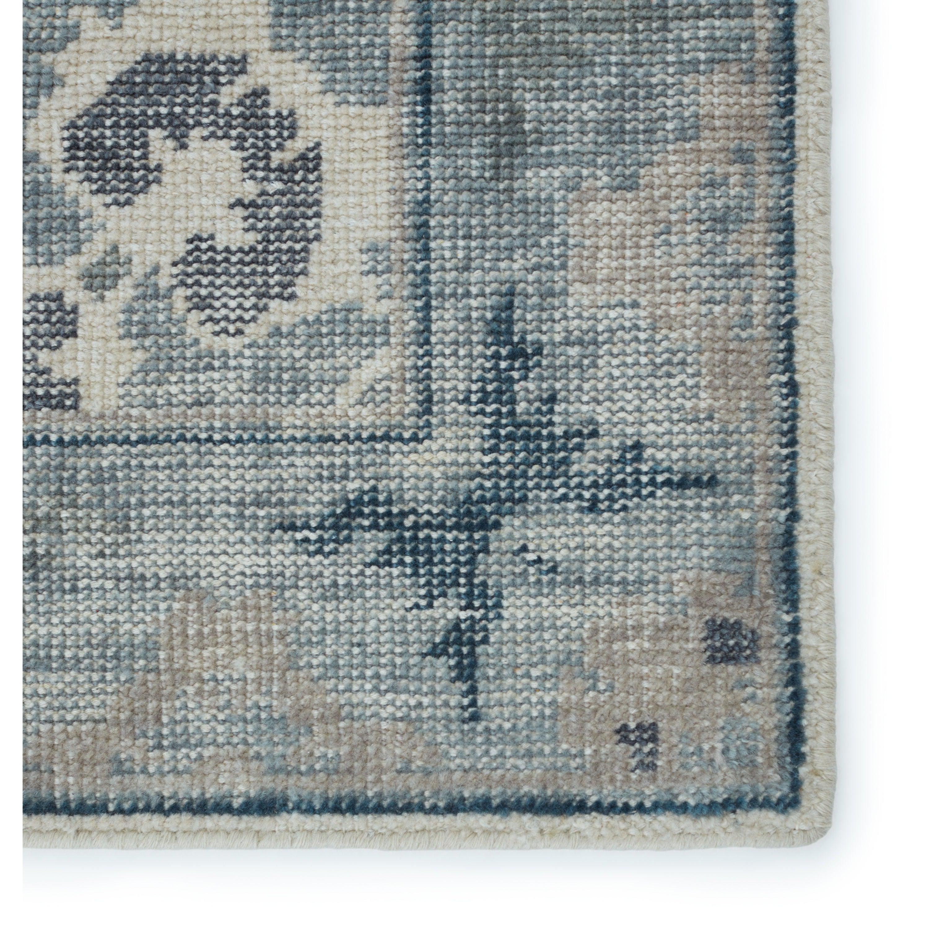 Modify Hand-Knotted Medallion Blue Light Gray Area Rug、mySite、gigharbornorthrealestate
