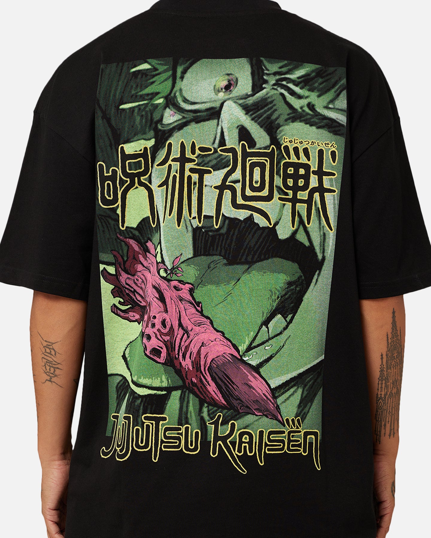 Goat Crew X Jujutsu Kaisen Heavyweight T-Shirt Black、mySite、zt4zffjzw