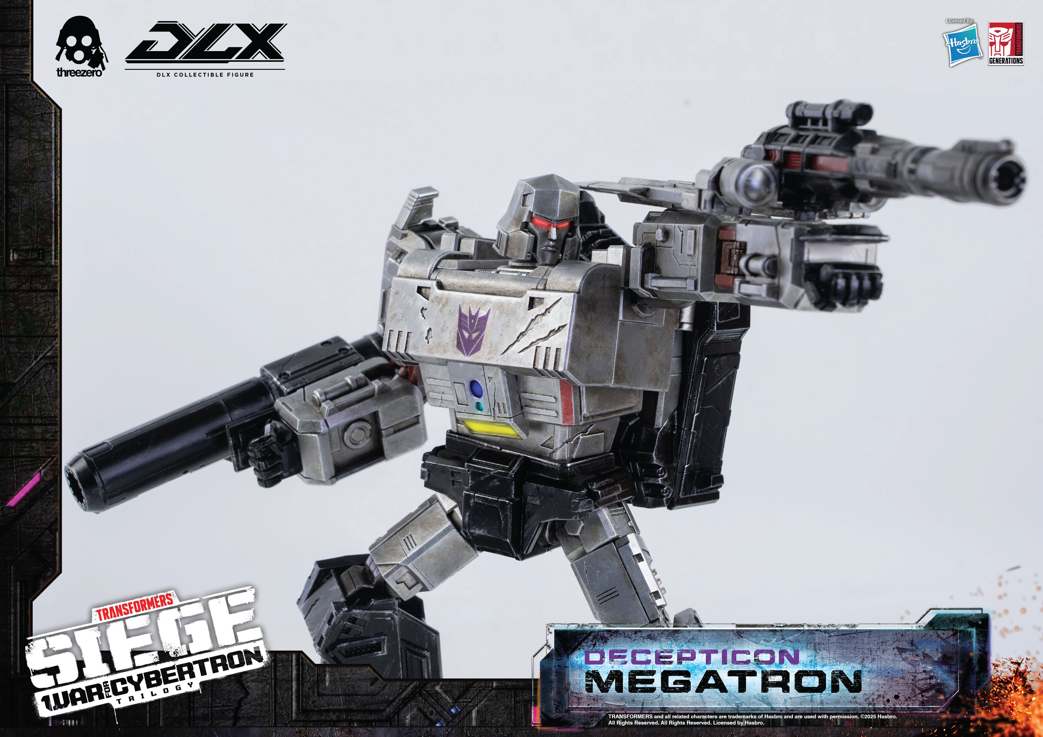Threezero Transformers: War for Cybertron Trilogy DLX Megatron、mySite、hgirdovlk