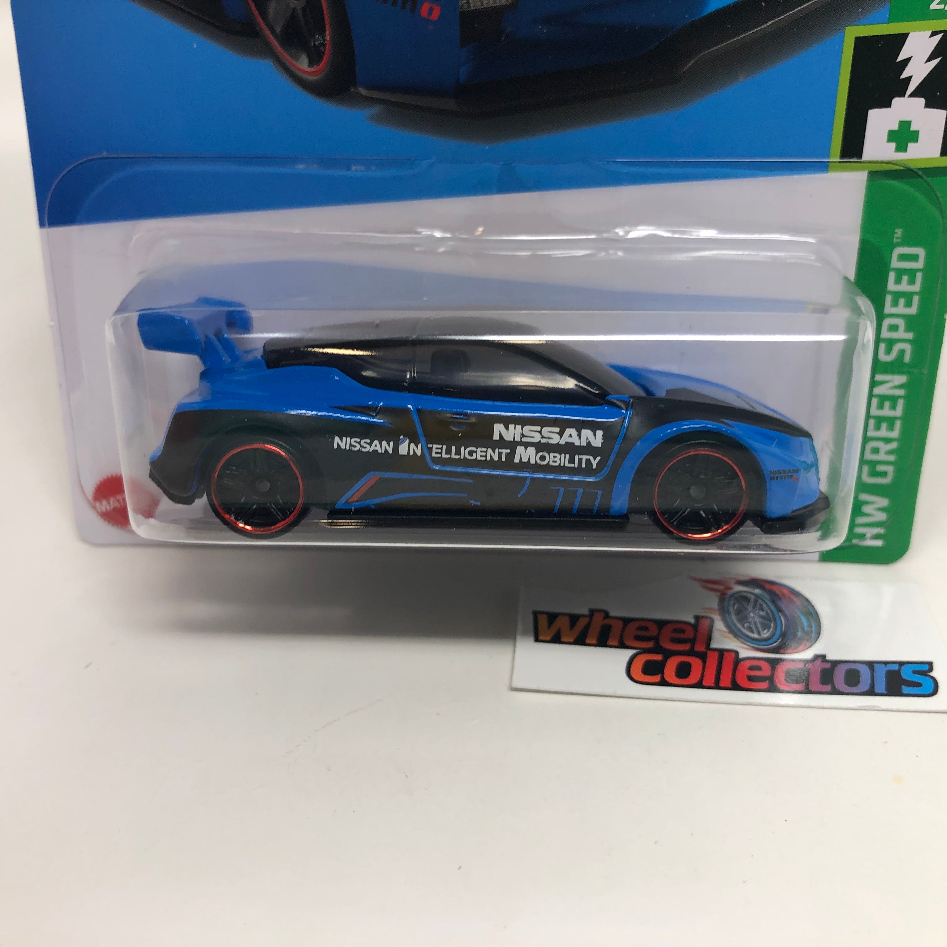 Nissan Leaf Nismo RC_02 #100 * Blue * 2022 Hot Wheels Case L、mySite、hgirdovlk