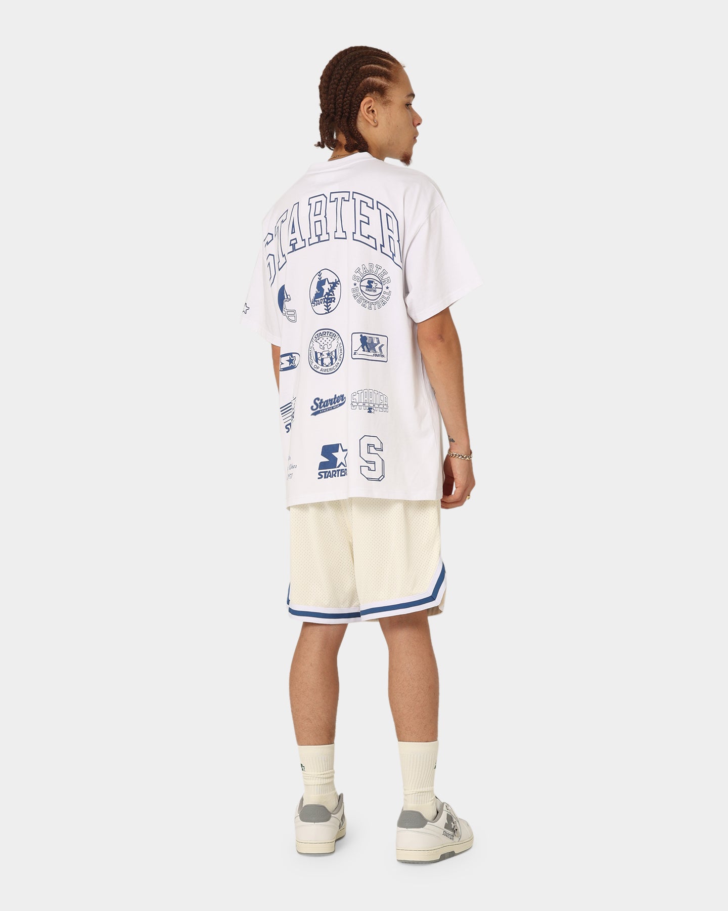 Starter Iconic T-Shirt White、mySite、zt4zffjzw