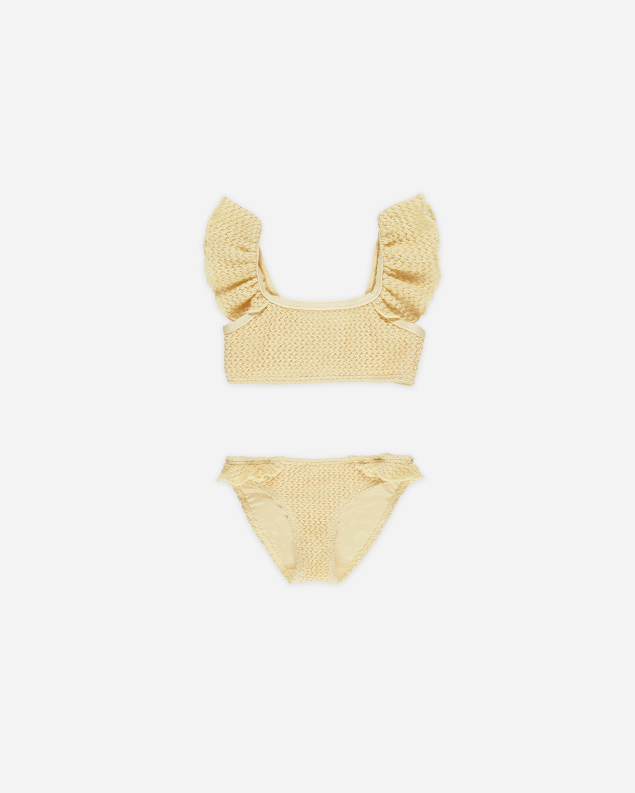  Hanalei Bikini || Yellow Crochet、mySite、layawaytickets