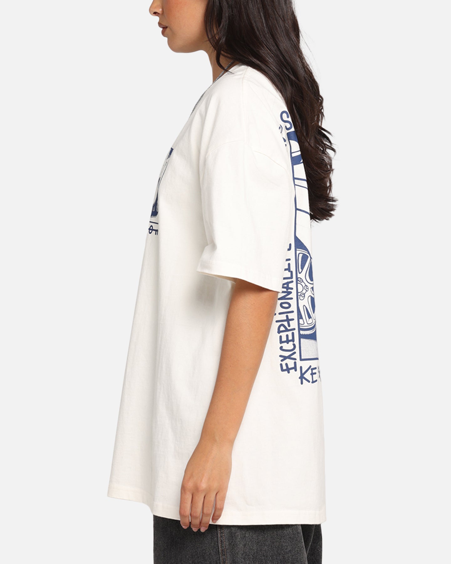 Key Street Halftone T-Shirt Off White、mySite、zt4zffjzw