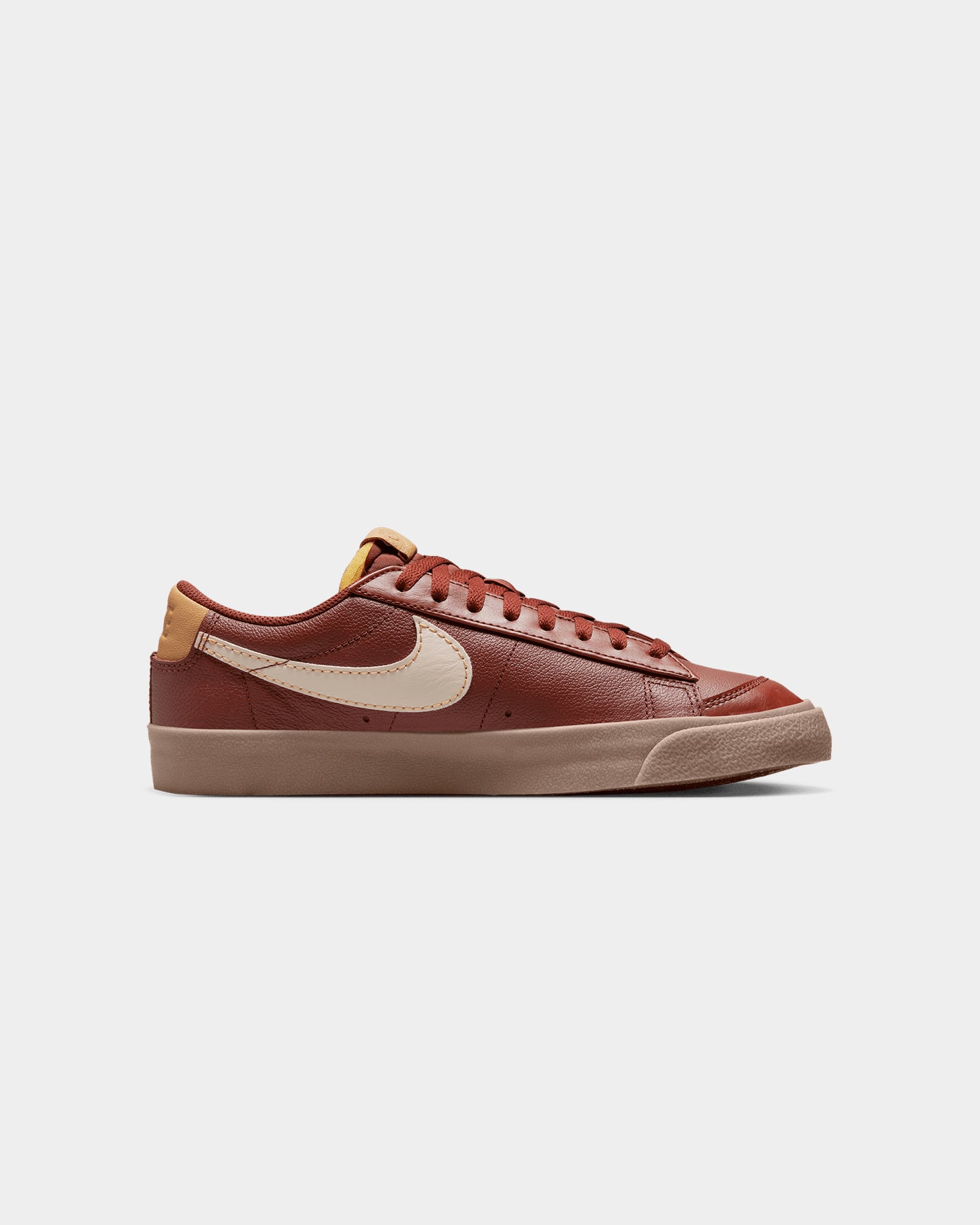Nike Blazer Low '77 EMB Inspected By Swoosh Oxen Brown/Pearl White-Elemental Gold、mySite、zt4zffjzw