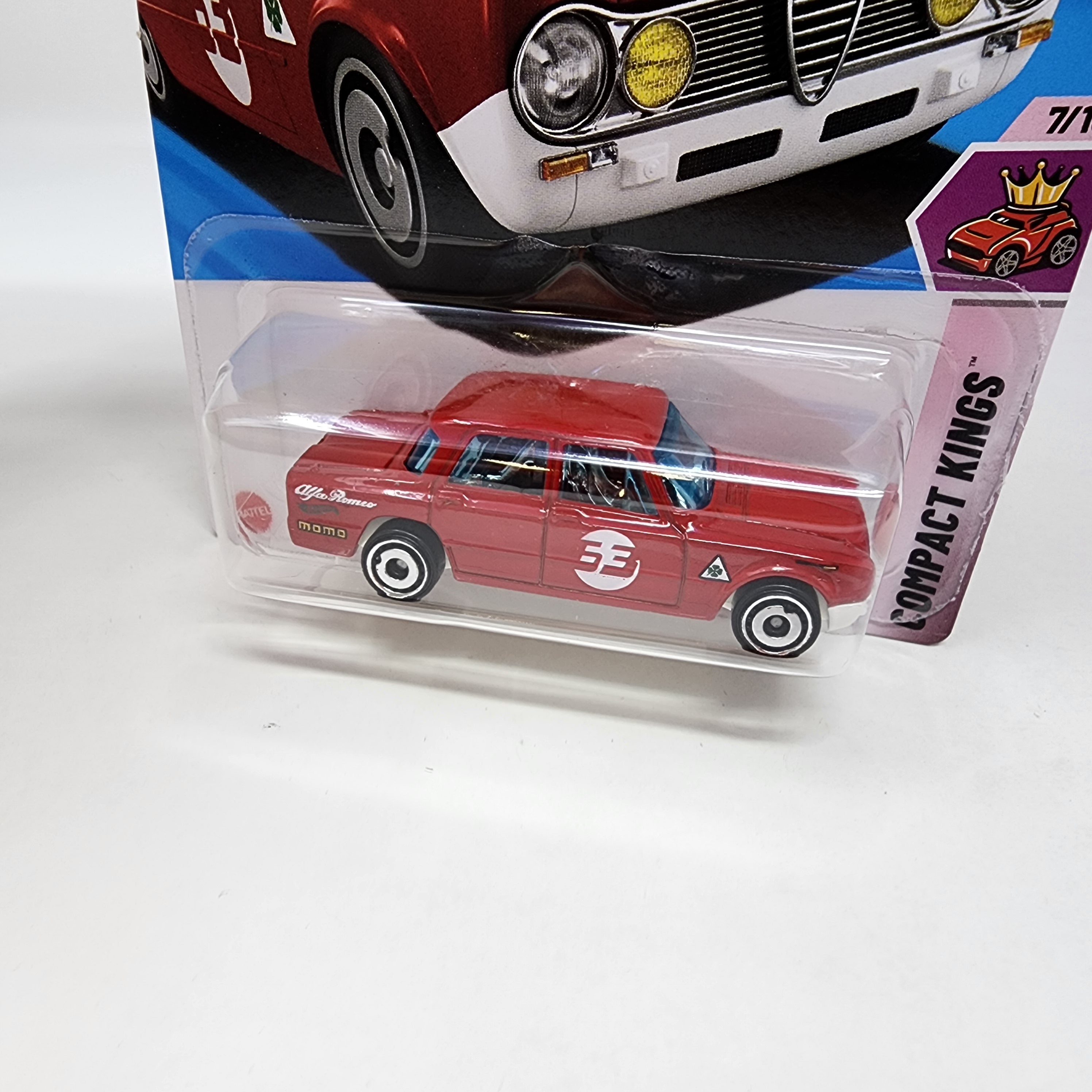 Alfa Romeo Giulia TI Super #195 * RED * 2025 Hot Wheels NEW! L Case、mySite、hgirdovlk