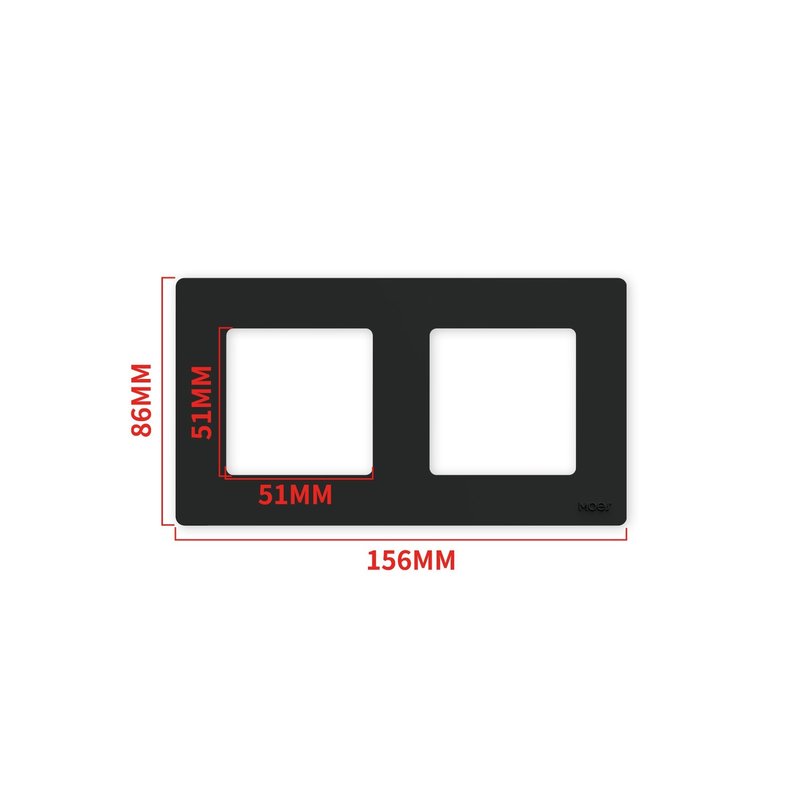 MOES 2nd Star Ring Smart ZigBee3.0 Push Button Light Switch Embedded Touch Switch & 2-4Gang Panel EU、mySite、fannypackpong