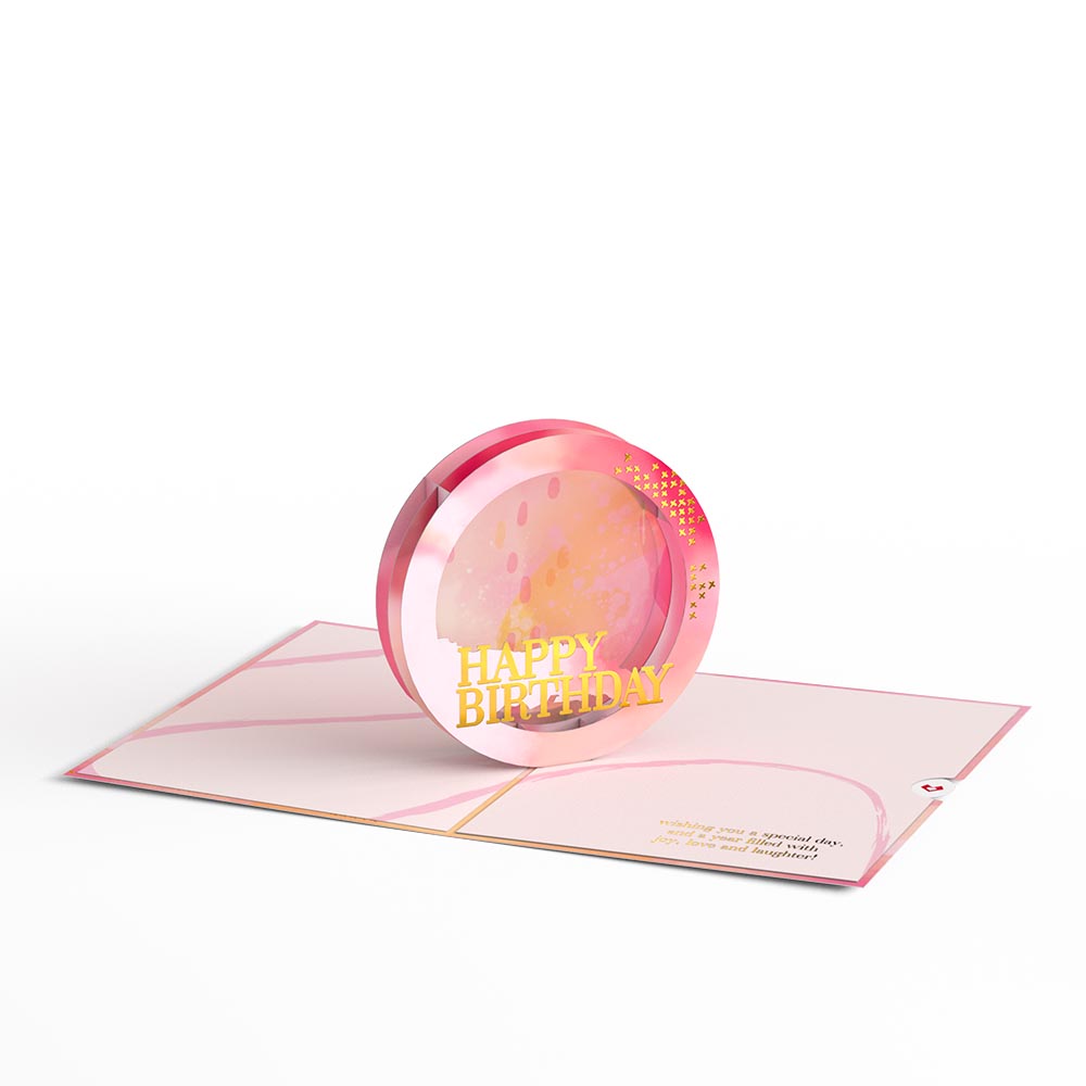 You Are Amazing Birthday Pop-Up Card、mySite、solidvoid