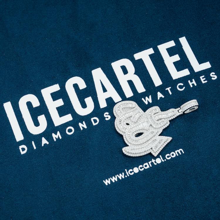 Moissanite Allah Pendant 14K Gold、mySite、hinf8tx79