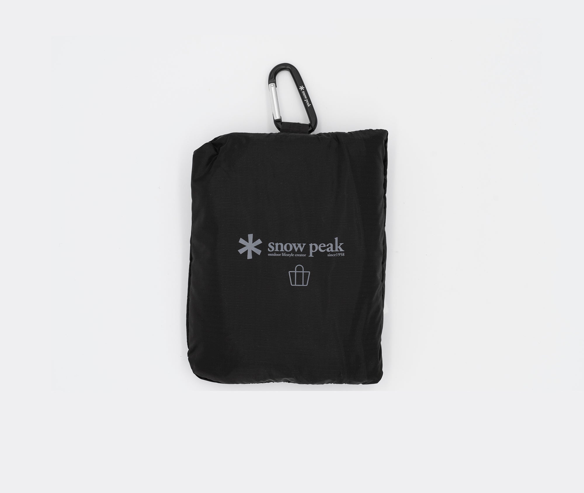 Packable Tote Bag Type 02 - Black、mySite、topwebapps