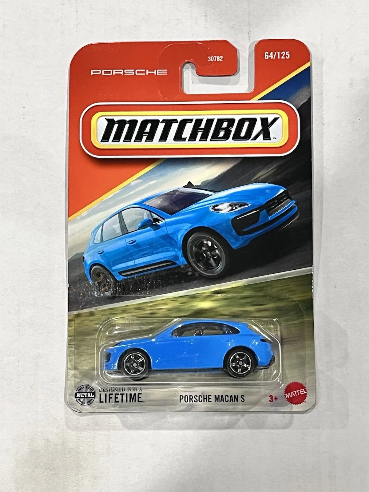 Porsche Macan S #64 * Blue * 2025 Matchbox Basic Case E、mySite、hgirdovlk