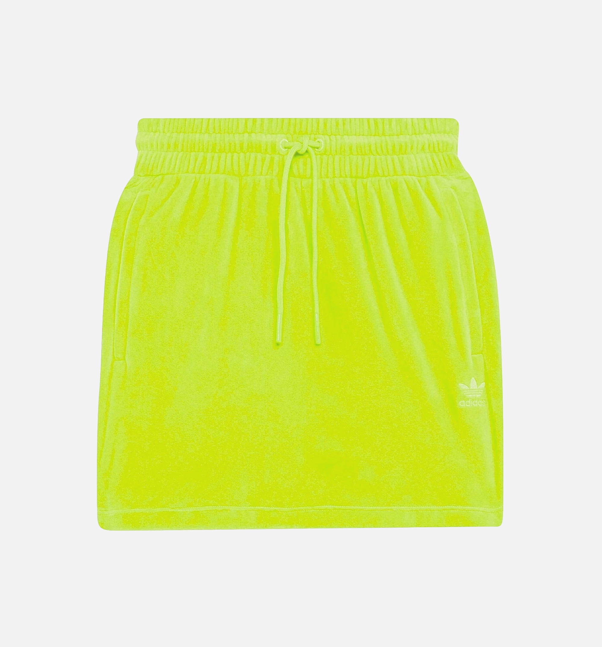Jeremy Scott Velour Skirt Womens Skirt (Yellow)、mySite、dreamappss