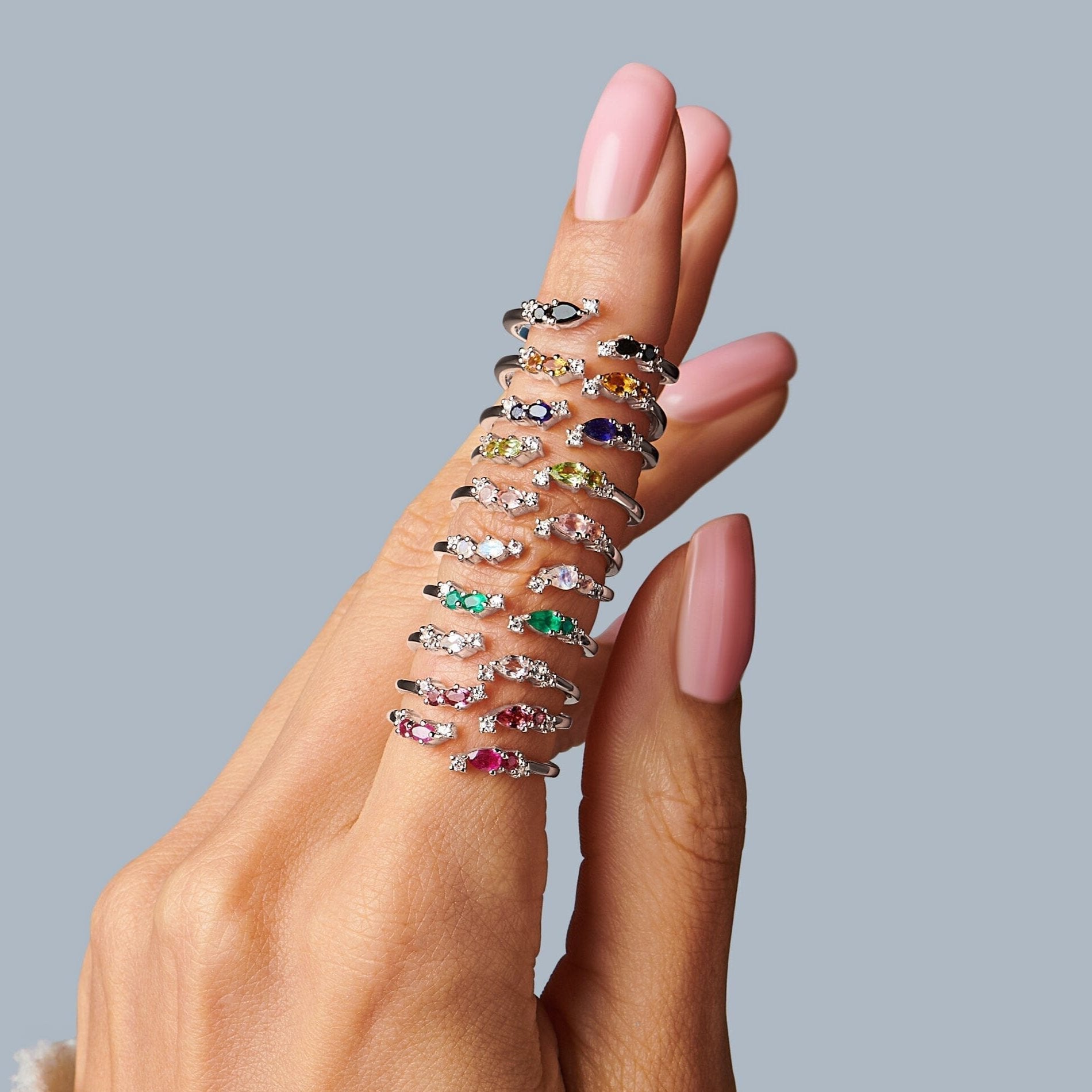 Adjustable Citrine Ring Flourish - November Birthstone、mySite、hinf8tx79