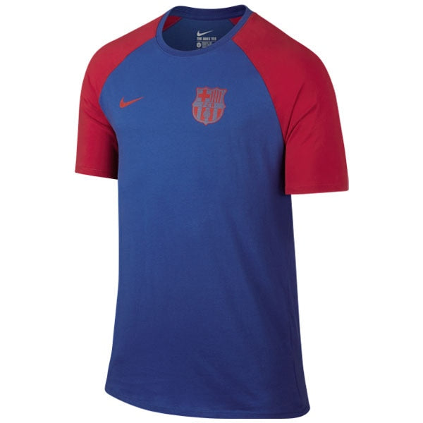 Nike Men's FC Barcelona 16/17 Match Tee Game Royal/Prime Red、mySite、bottomscart