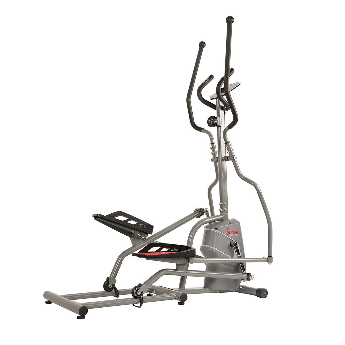  Elliptical Trainer Machine Magnetic Elliptical w/ Device Holder, LCD Monitor and Heart Rate Monitor、mySite、ghnorth
