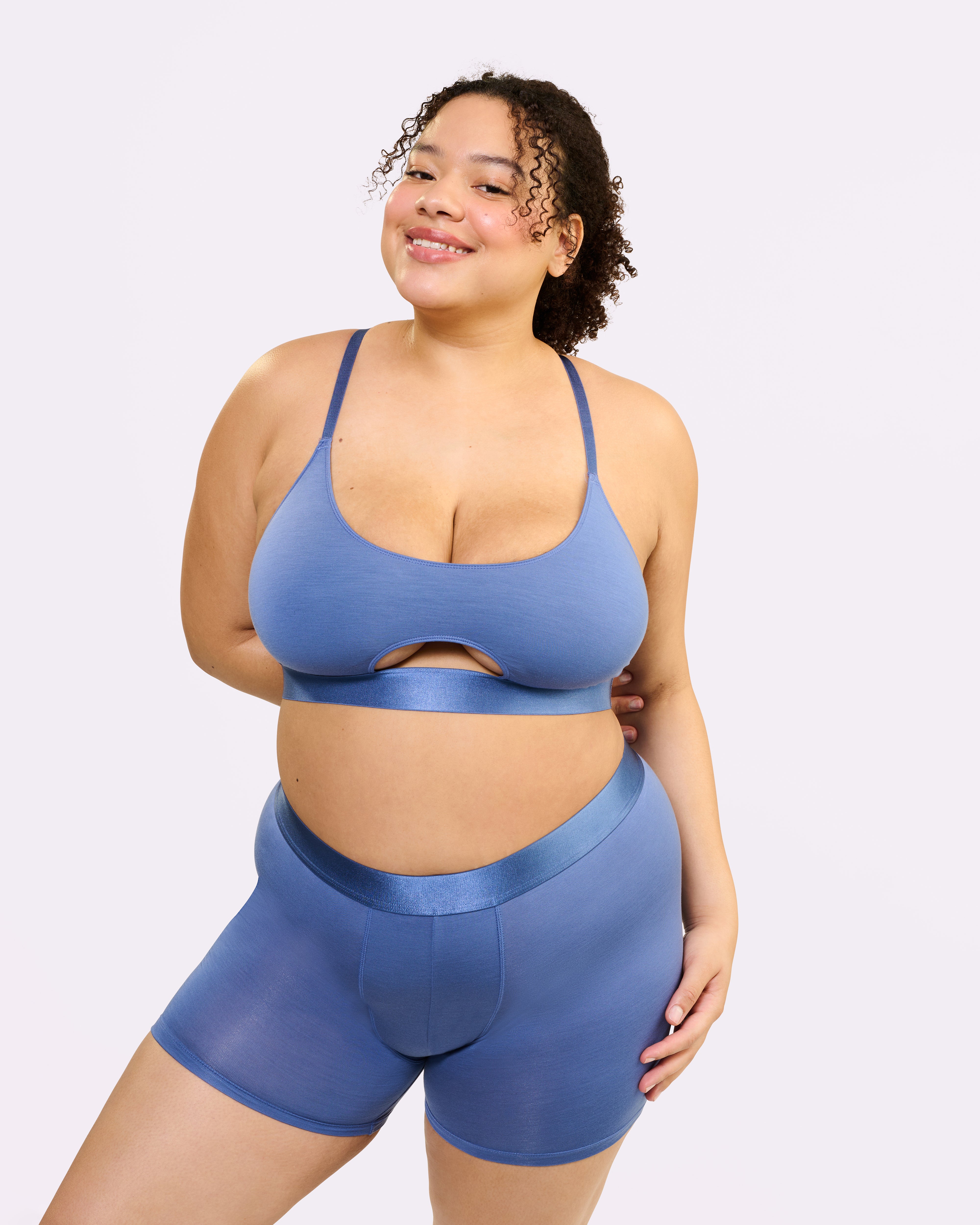 Peekaboo Scoop Bralette | New:Cotton | Archive (Dew Drop)、mySite、bengalsvssteelers