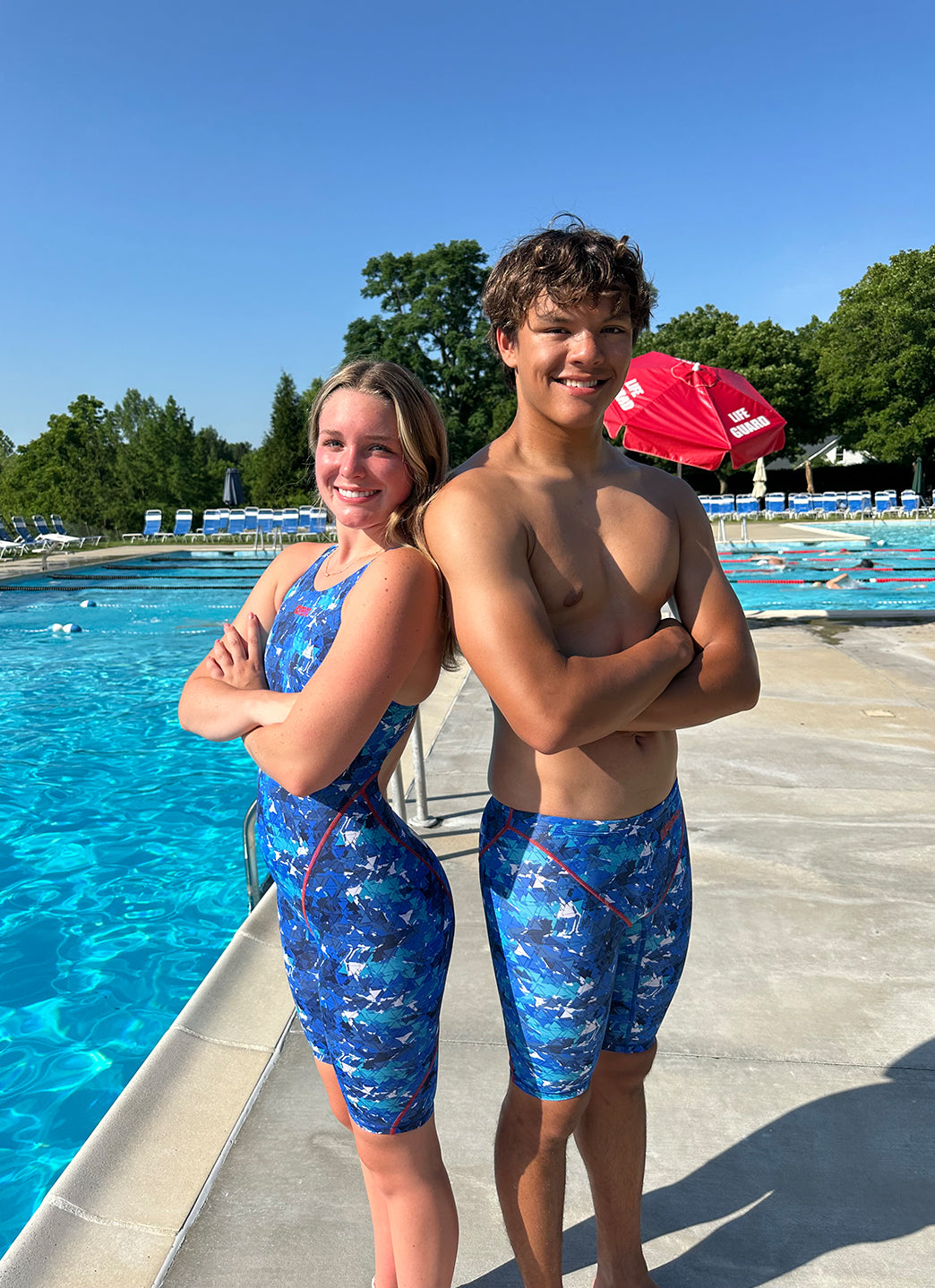 Arena Men's Powerskin Splash Multicolors ST Next LE Jammer Tech Suit Swimsuit、mySite、noshort