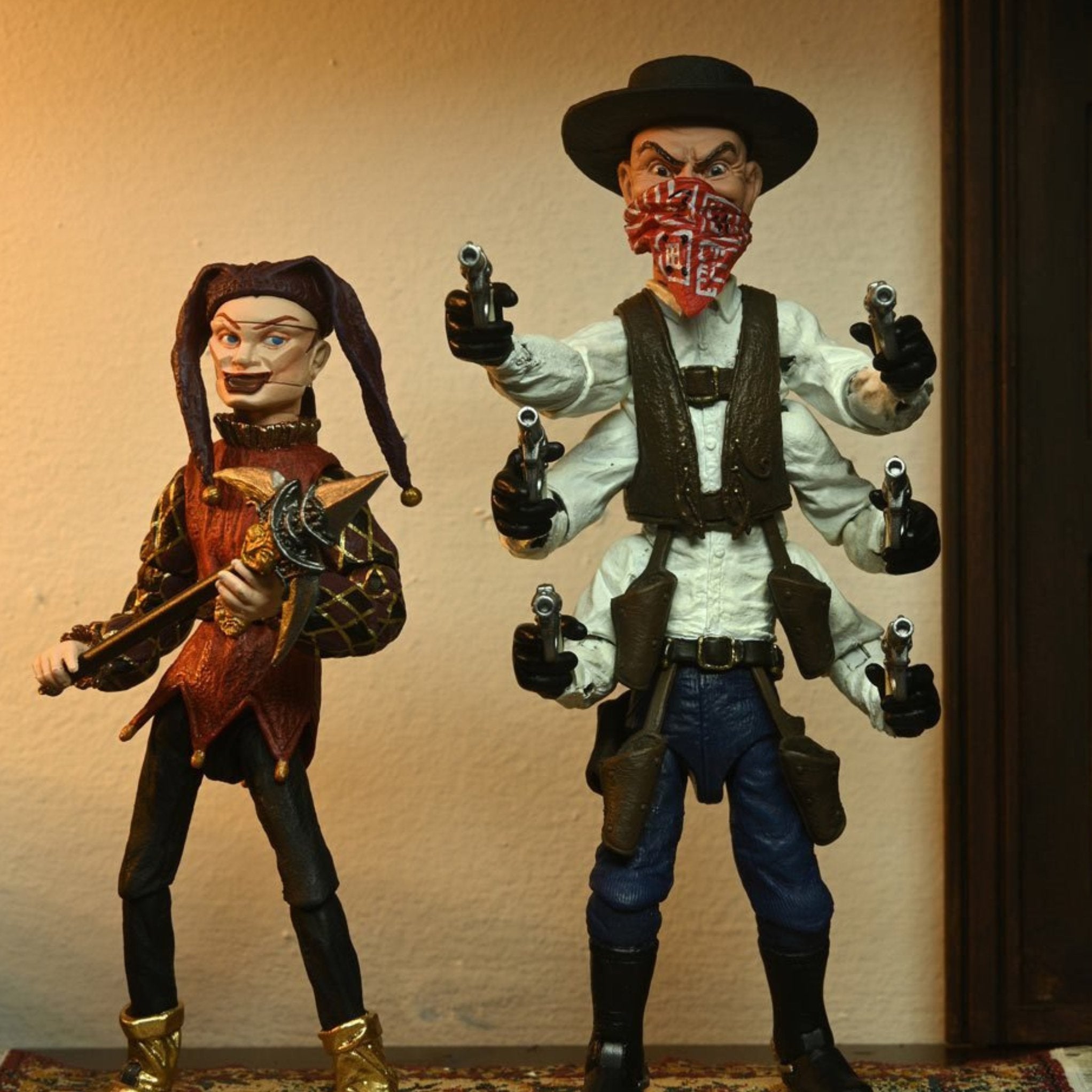NECA Puppet Master Ultimate Six-Shooter & Jester 2-Pack、mySite、hgirdovlk
