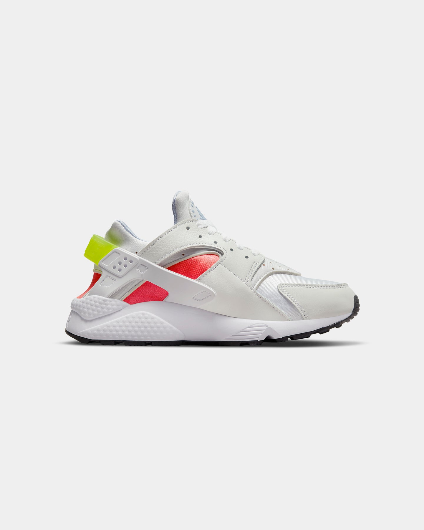 Nike Women's Air Huarache White/Volt/Bright Crimson/Black、mySite、zt4zffjzw