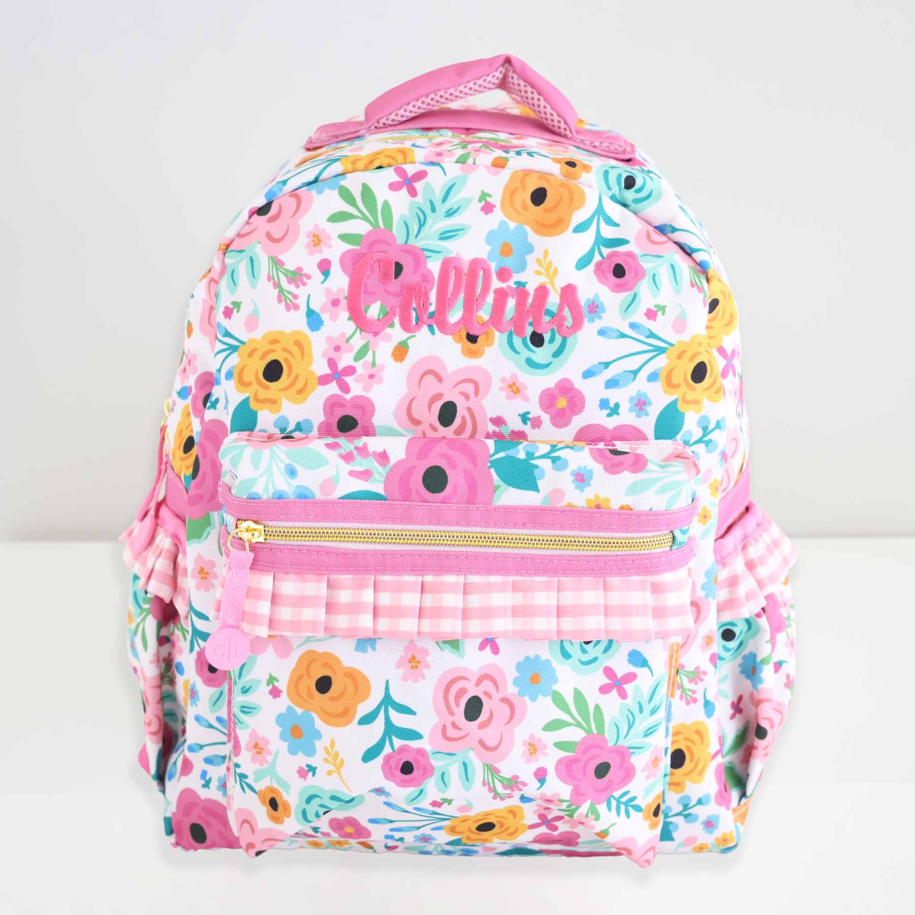  Kids Personalized Ruffle Backpack | Pretty Poppies、mySite、layawaytickets