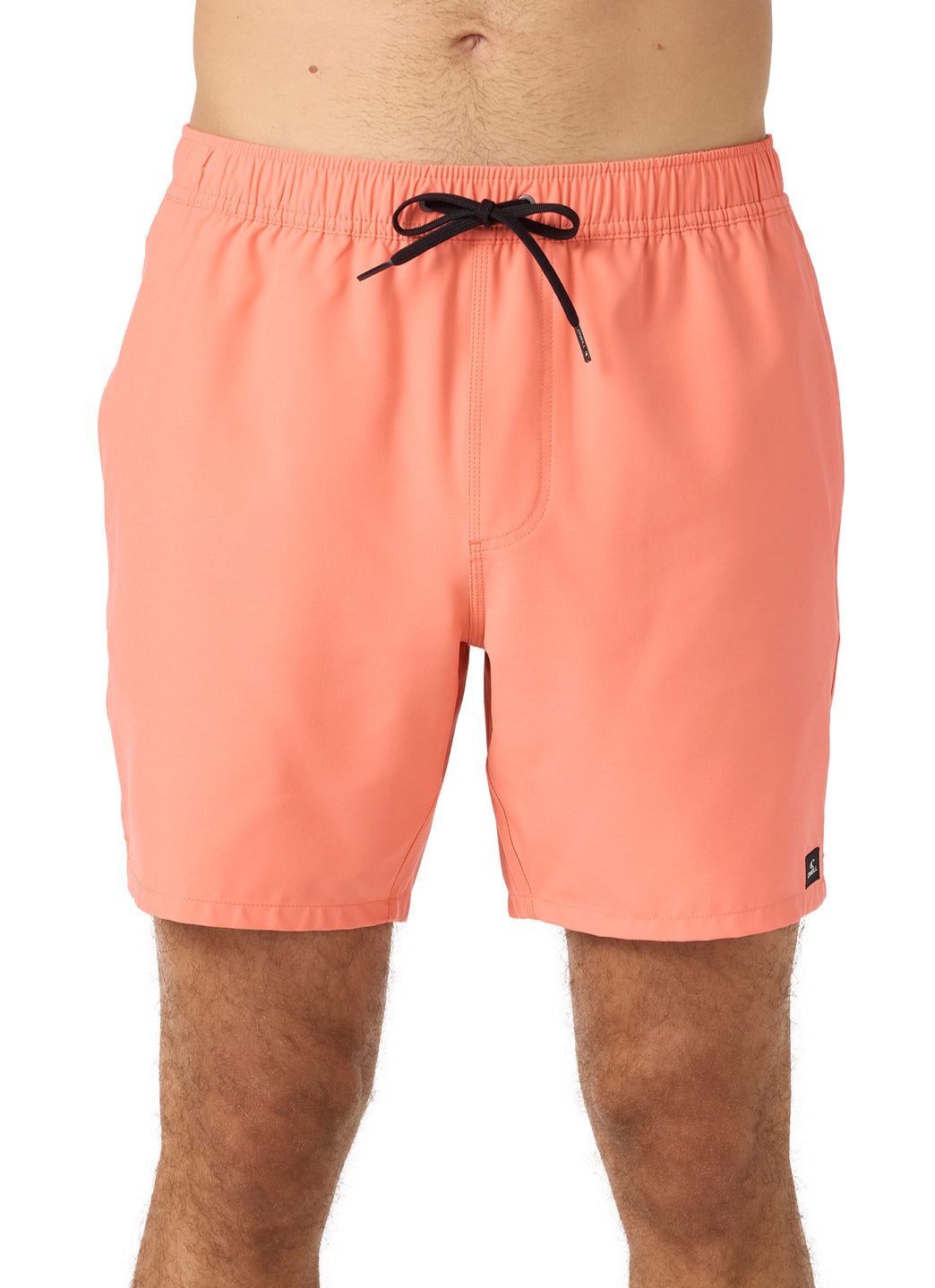 O'Neill Men's 17 Lennox Hermosa Solid Swim Trunks、mySite、noshort