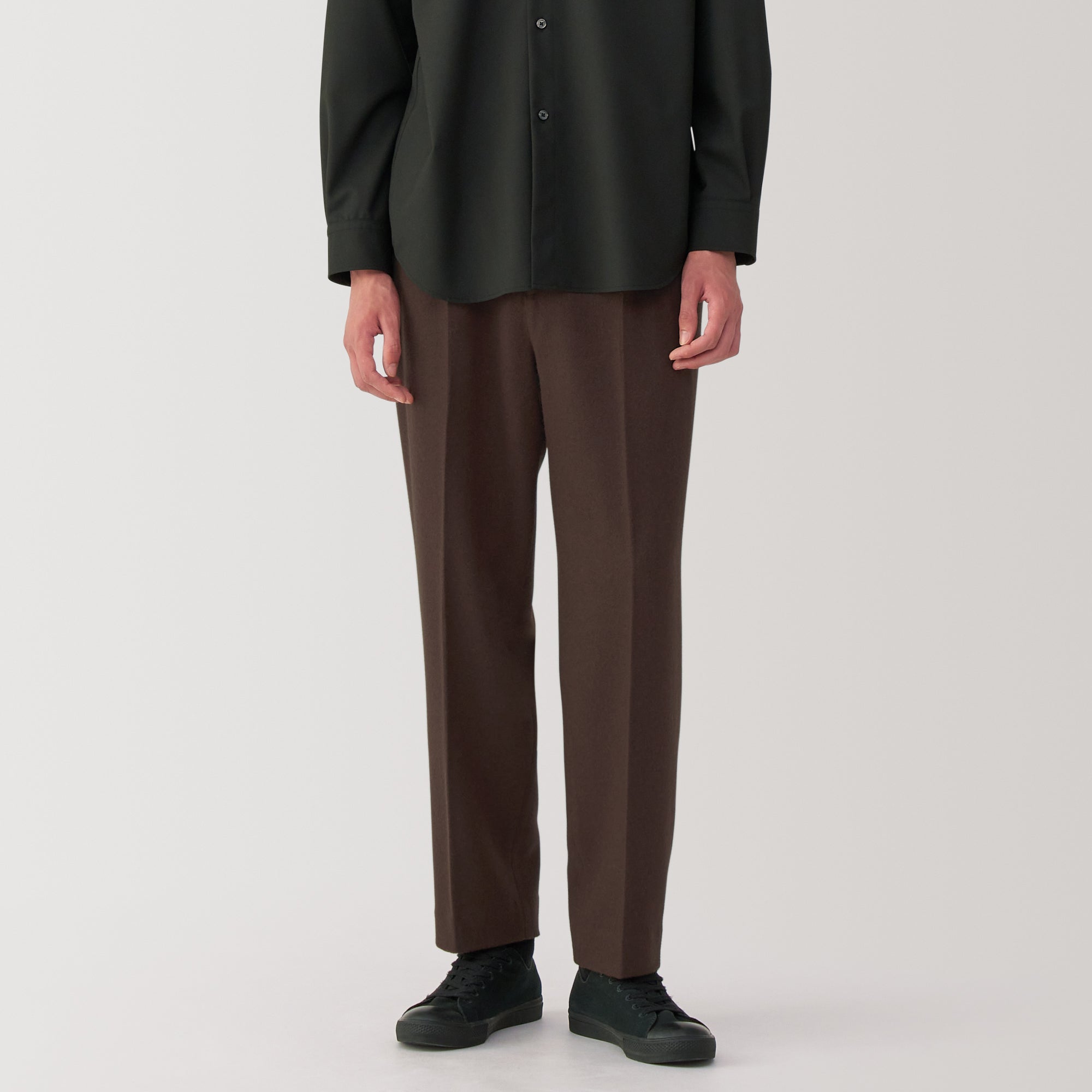  Labo Men's Cashmere Mix Darted Pants、mySite、sugarbowlscore