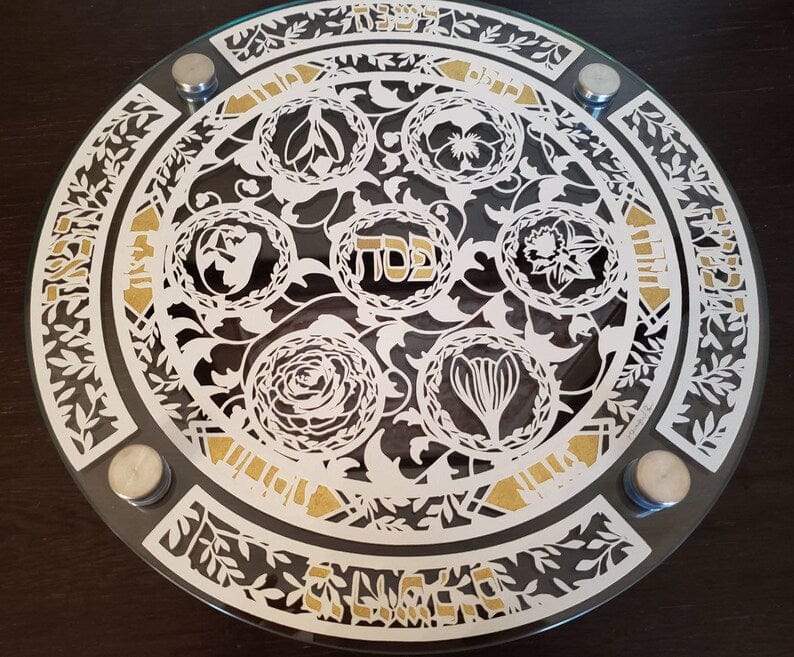 Papercut Spring Decor Seder Plate、mySite、topwebapps