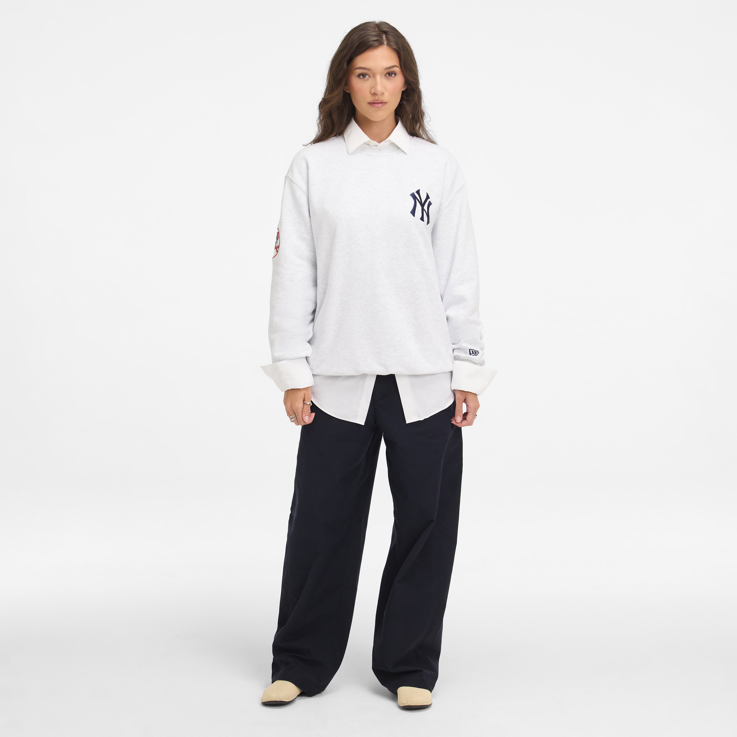 New York Yankees White Crewneck、mySite、vikingsvslions