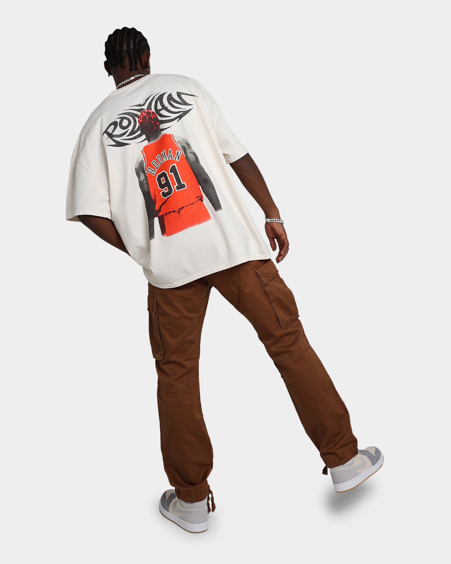 Rodman Brand Rodman Signature Vintage T-Shirt Off White、mySite、zt4zffjzw