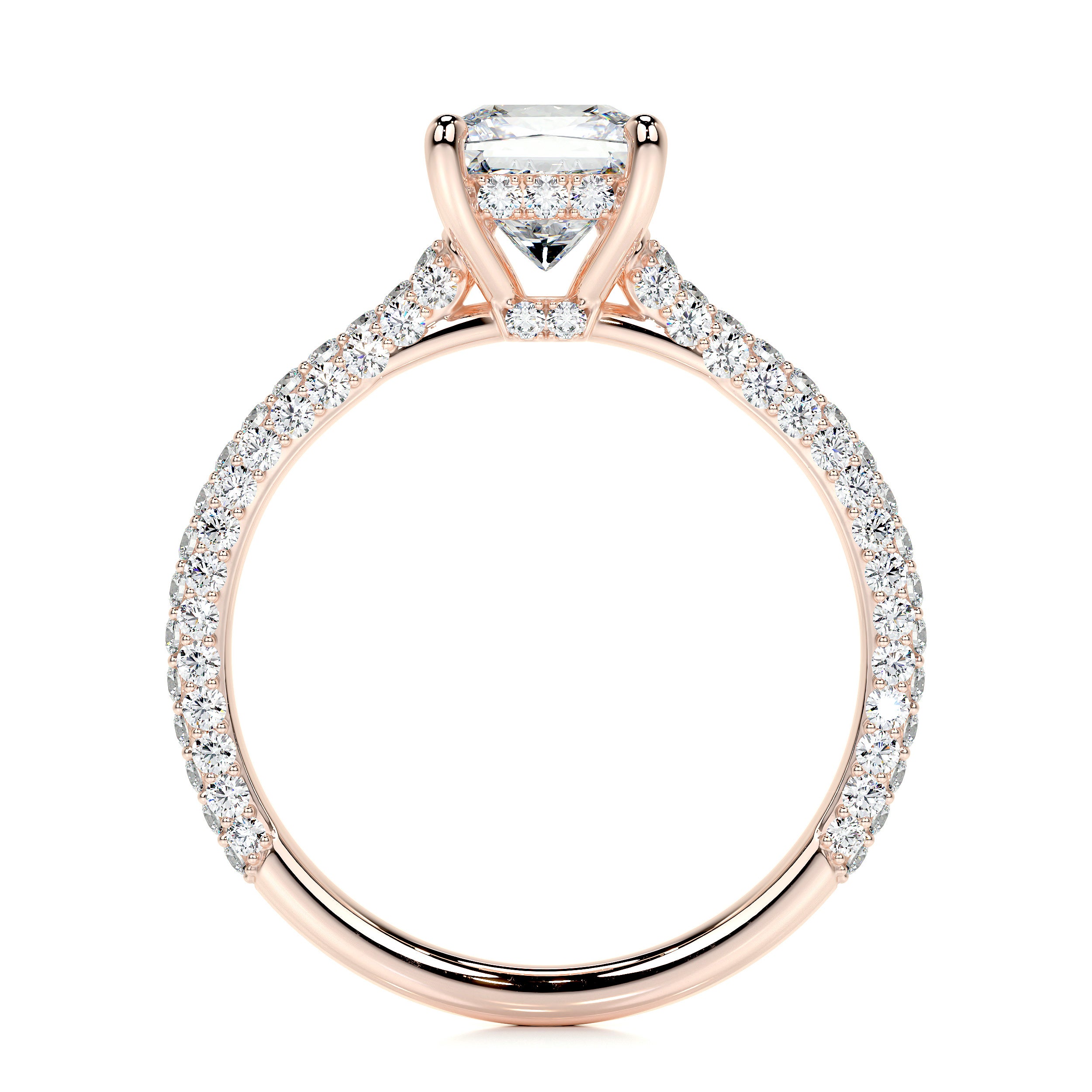 Fiona Lab Grown Diamond Ring -14K Rose Gold、mySite、hinf8tx79