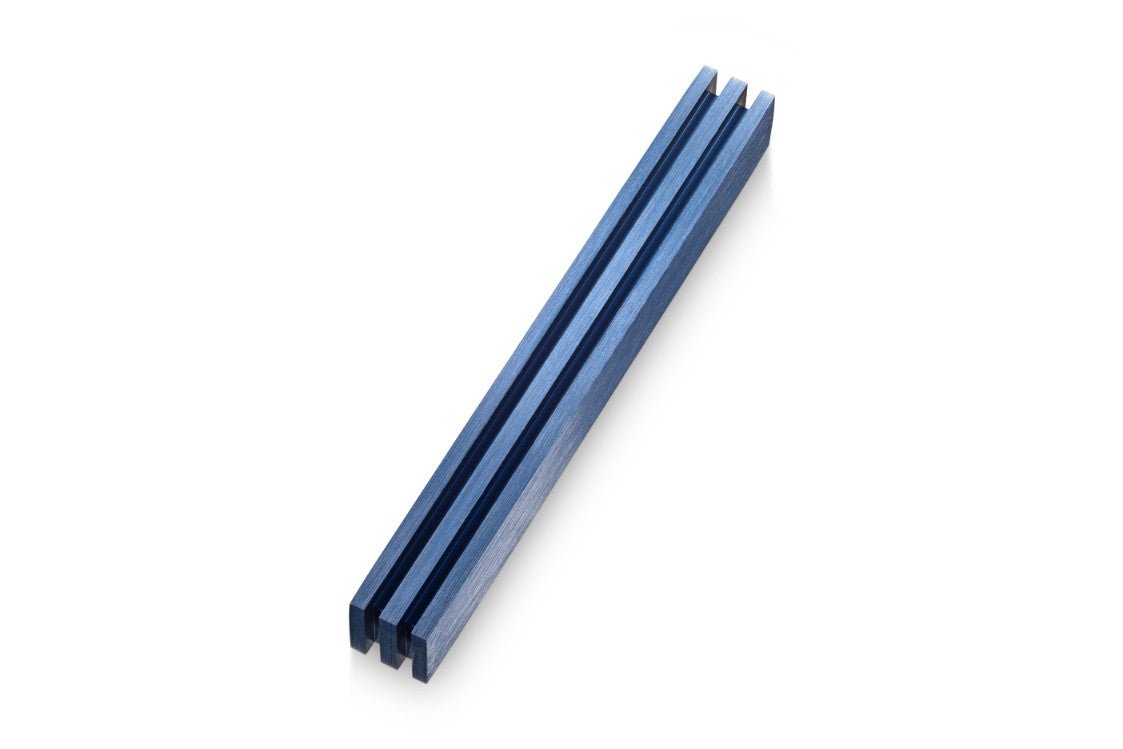  Blue Stripes Mezuzah Aluminum、mySite、elrpsem3k