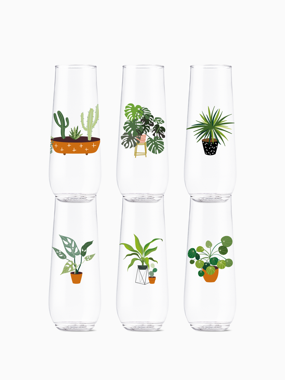 Plant Mom - POP 9oz Flute、mySite、camillekostekn