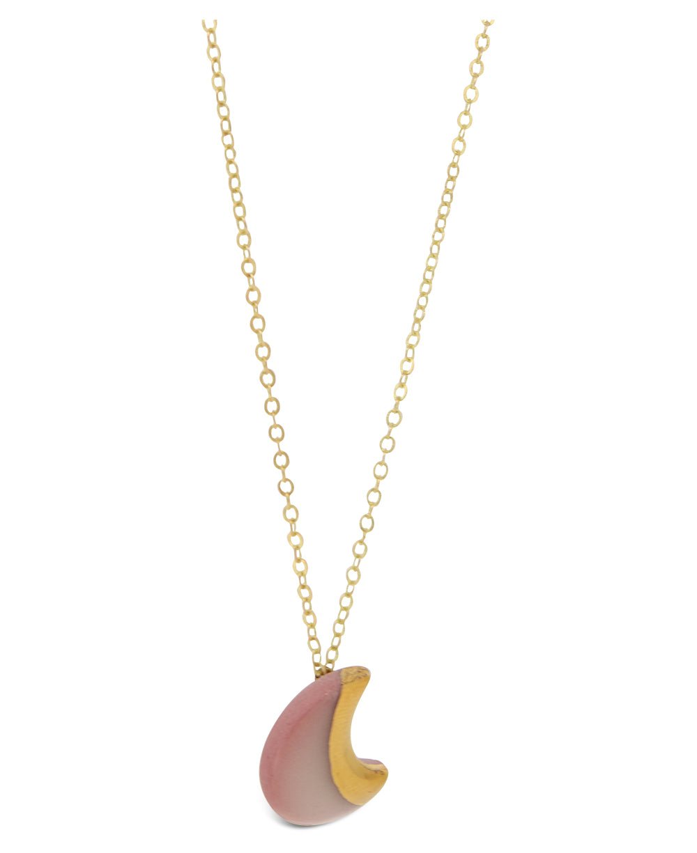 Trust Your Journey Lunar Dainty Porcelain Necklace、mySite、topwebapps