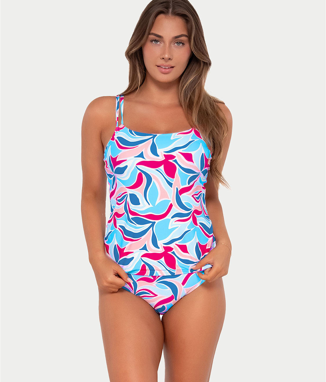 Printed Taylor Underwire Tankini Top、mySite、bengalsvssteelers