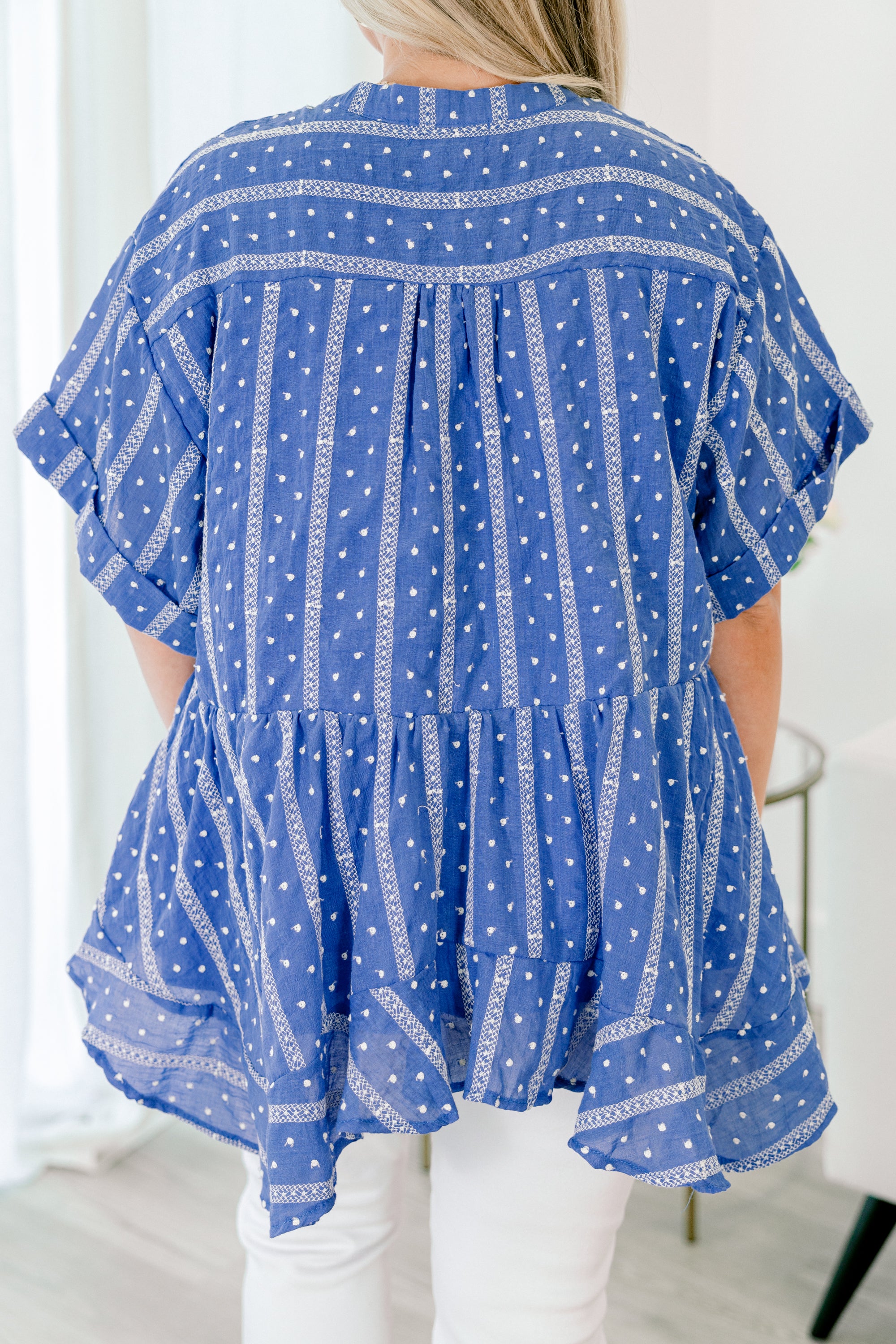  Let Me Travel Around Top, Blue、mySite、justintrudeaud