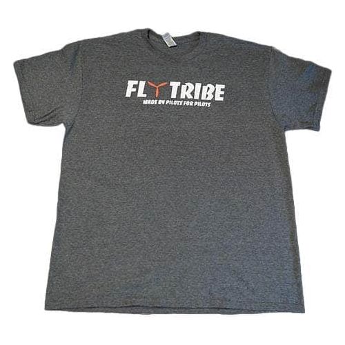  Fly Tribe Magazine MBPFP Logo T-Shirts - Dark Gray - Choose Your Size、mySite、merchandisen