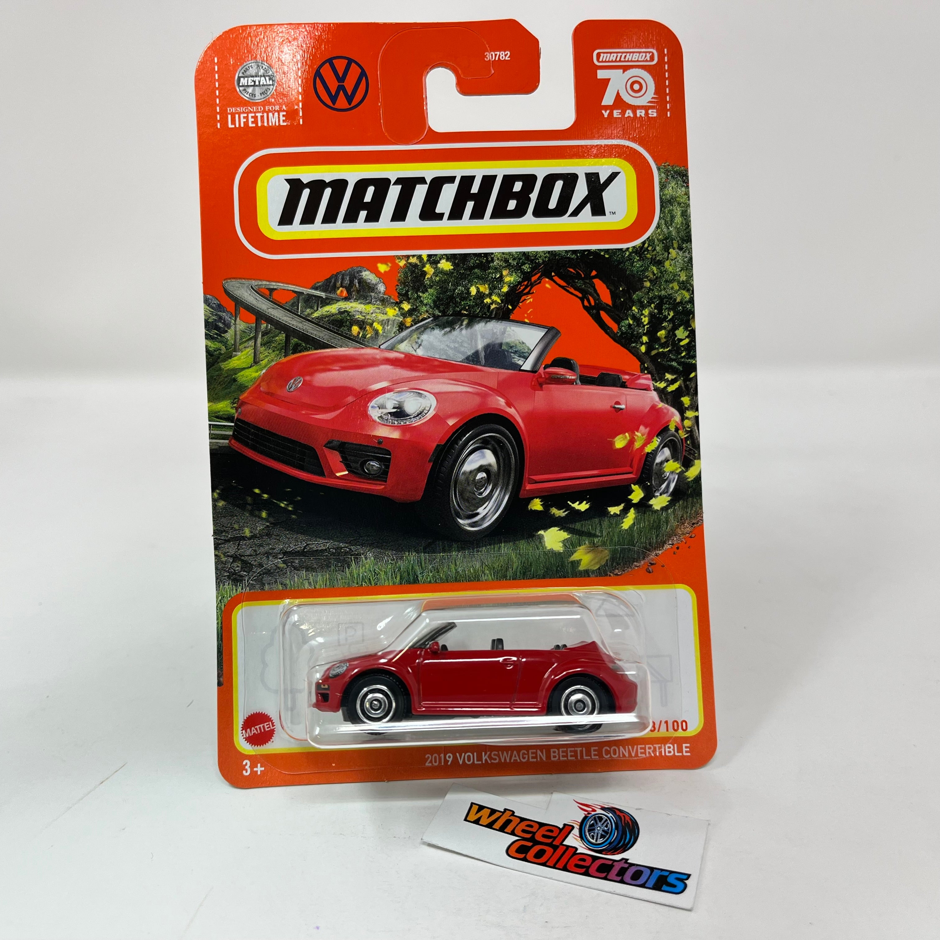 2019 Volkswagen Beetle Conv. #98 * Red * 2023 Matchbox N Case 70th Ann.、mySite、hgirdovlk