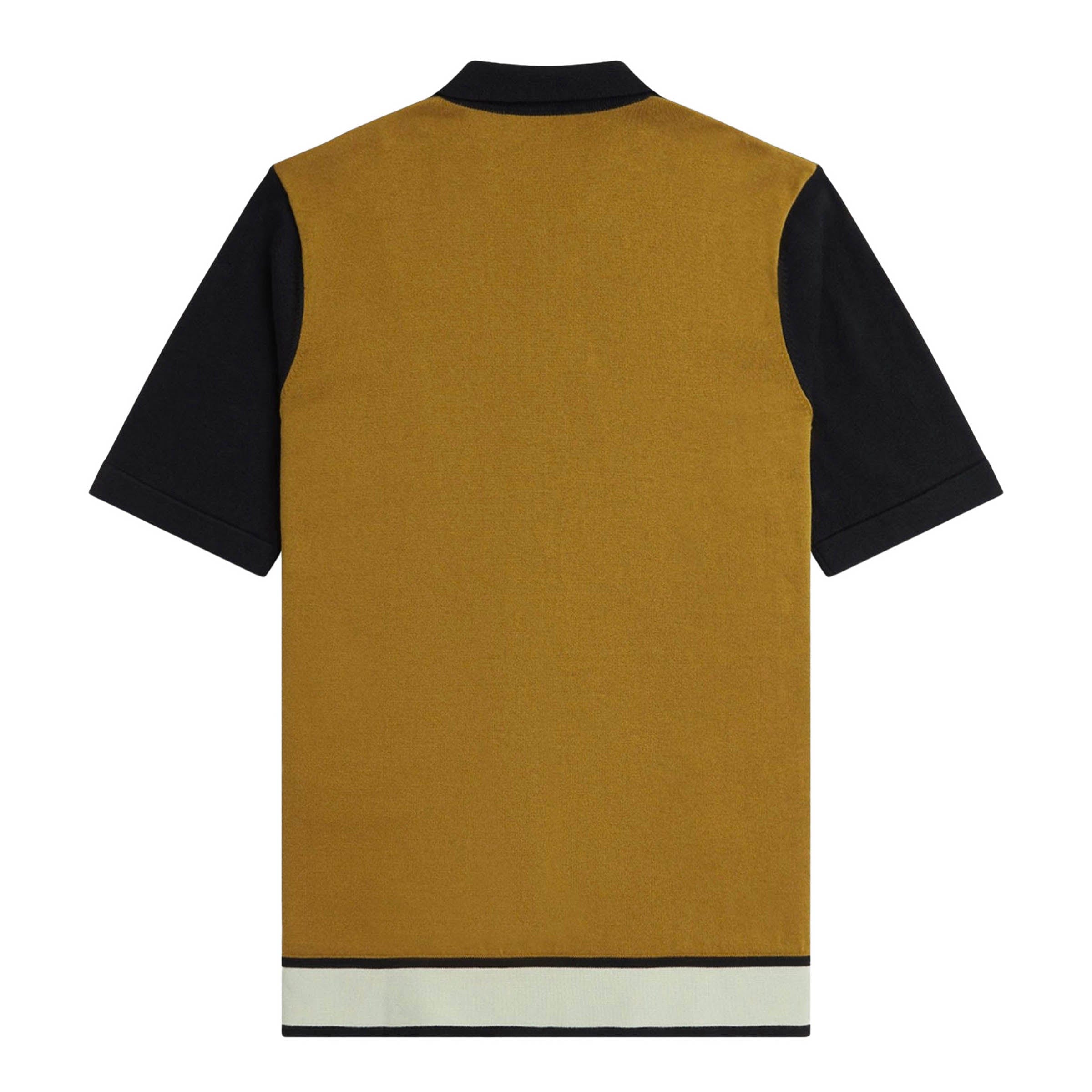 STRIPE KNITTED CROSSOVER SHIRT、mySite、zt4zffjzw