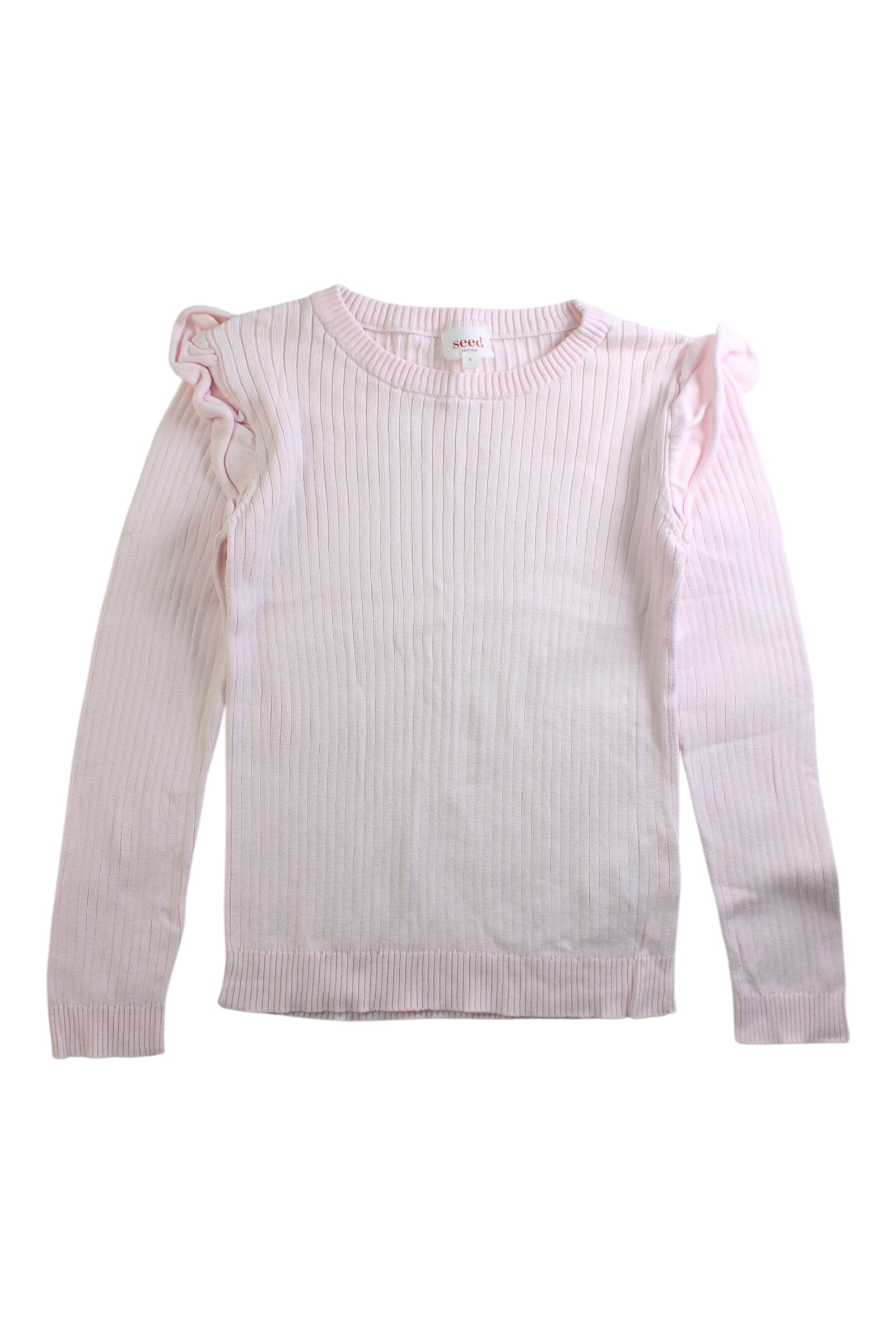 Seed Ruffled Long Sleeve Top - Size 6T、mySite、g9winljtr