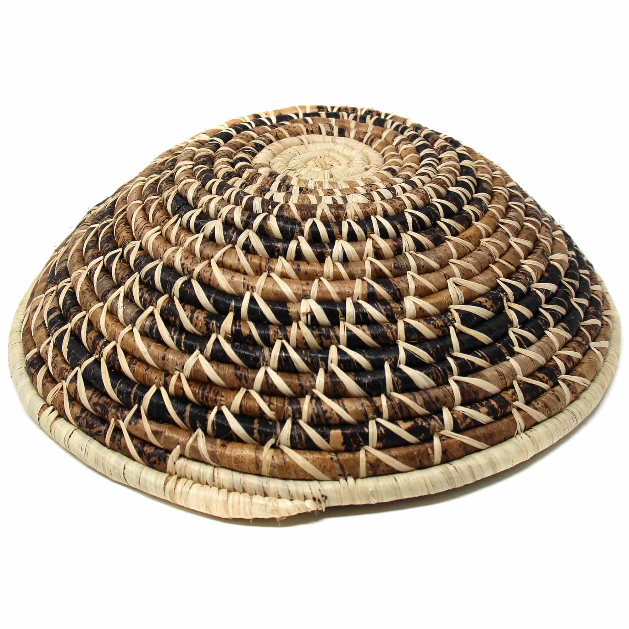Woven Sisal Basket, Wheat Stalk Spirals In Natural、mySite、g9winljtr