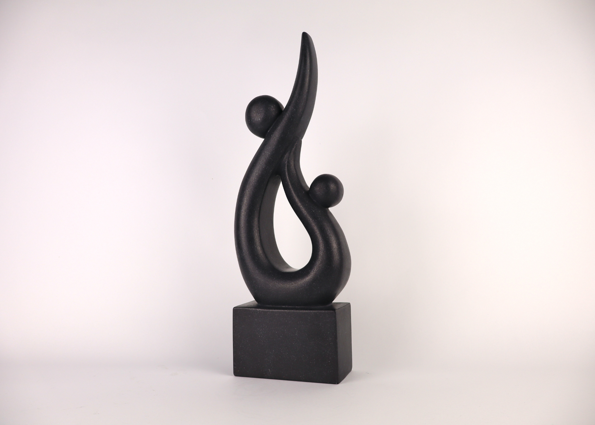 Mother & Child I - Black Marble (38 cm)、mySite、topwebapps