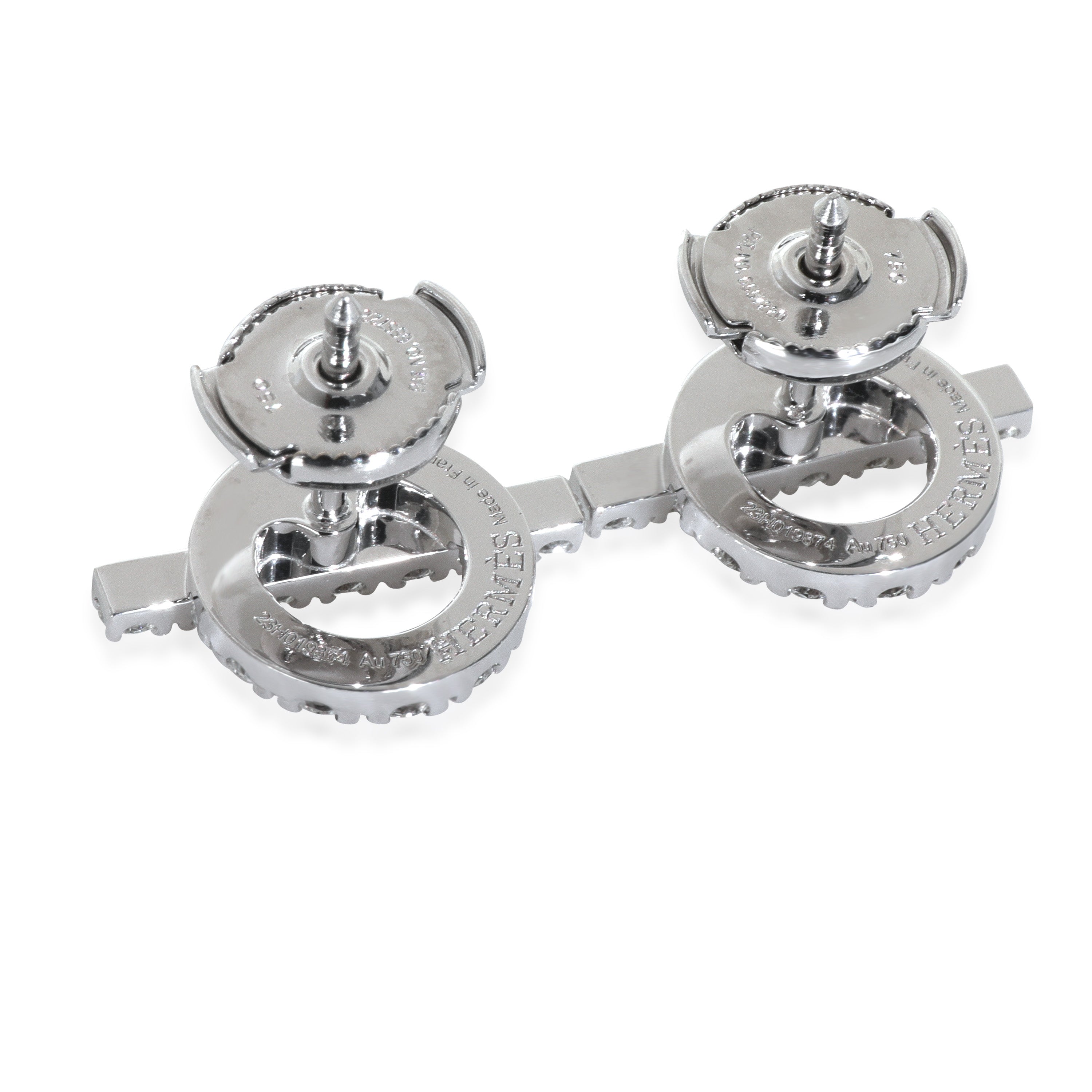White Gold Diamond Finesse Earrings、mySite、garagedoors4me