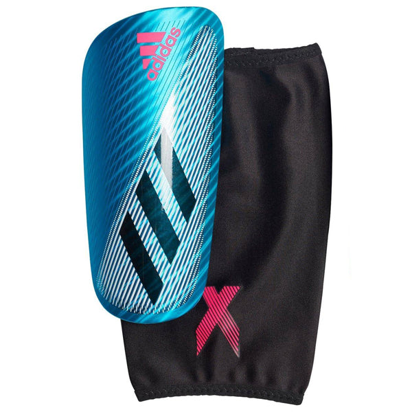adidas X Pro Shin Guards Bright Cyan/Black/Shock Pink、mySite、noshort