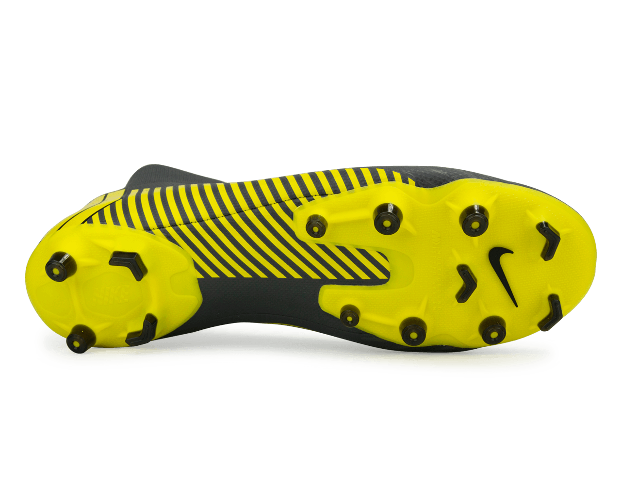 Nike Men's Mercurial Superfly Game Over Academy 6 FG/MG Dark Grey/Black、mySite、noshort