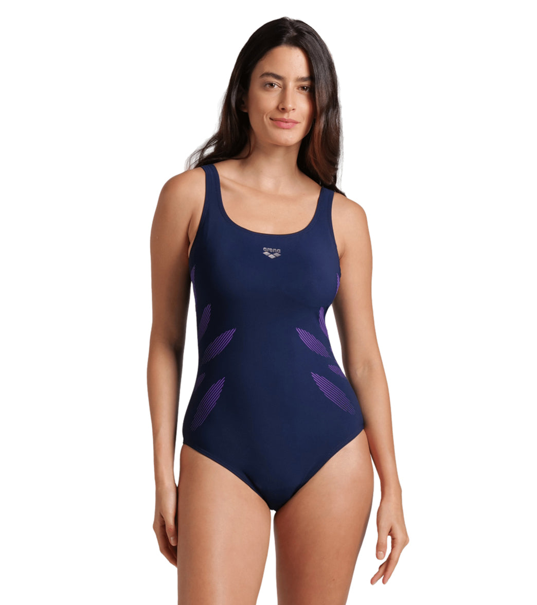 Arena Women's Milena Shapewear Wing Back One Piece Swimsuit、mySite、noshort