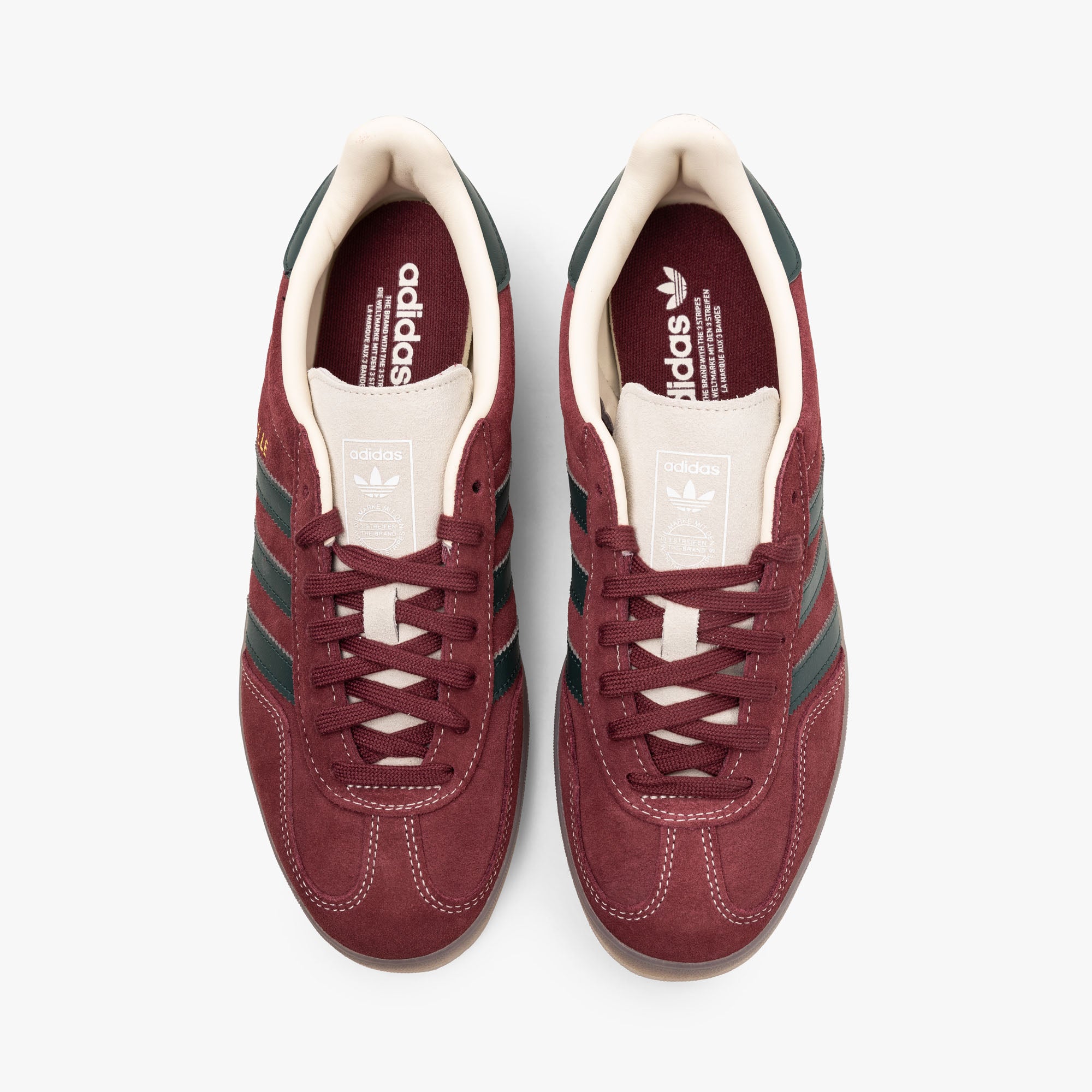 adidas Originals Gazelle Indoor Shadow Red / Shadow Green - Wonder White、mySite、merchandisen