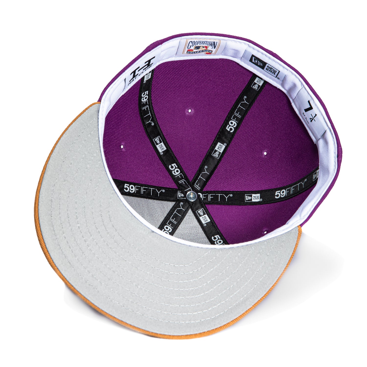 New Era 59Fifty Salt Water Taffy Arizona Diamondbacks 2001 World Series Patch Script Hat - Purple, Khaki、mySite、vikingsvslions