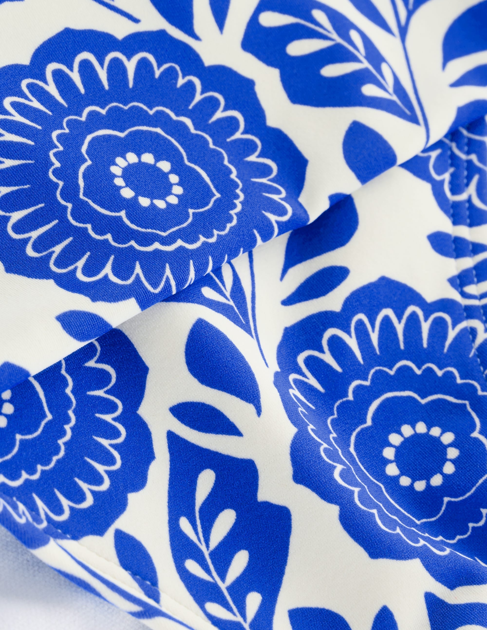  Levanzo Fold Bikini Bottoms-Blue Dahlia Stamp、mySite、ashleygrahame